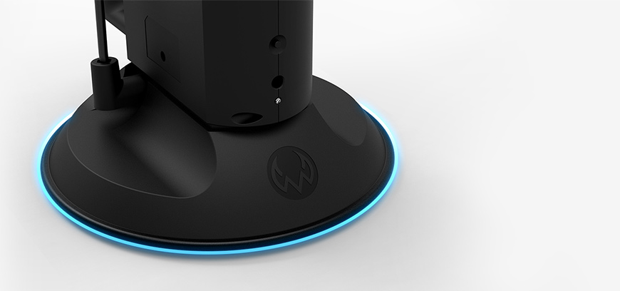 Der Soft-Saugnapf, welcher auf dem Dach des Autos angebracht wird, sorgt f&uuml;r den n&ouml;tigen Halt.