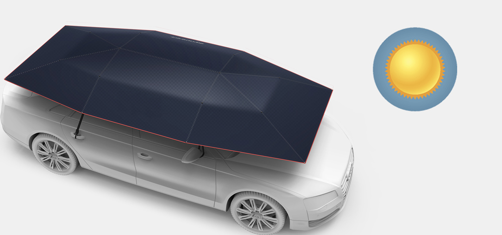Sch&uuml;tz Ihr Auto vor Sonneneinstrahlung